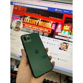 ốp giả iphone 11 pro max cho xiaomi note 7/7 pro (tặng kèm 2 dán camera bảo vệ)