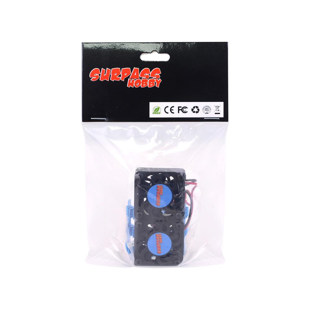Quạt Tản Nhiệt 30mm 21000RPM Cho Xe Điều Khiển Từ Xa 1 / 10 HSP 540 550 3650 3660 3670 3674 Series