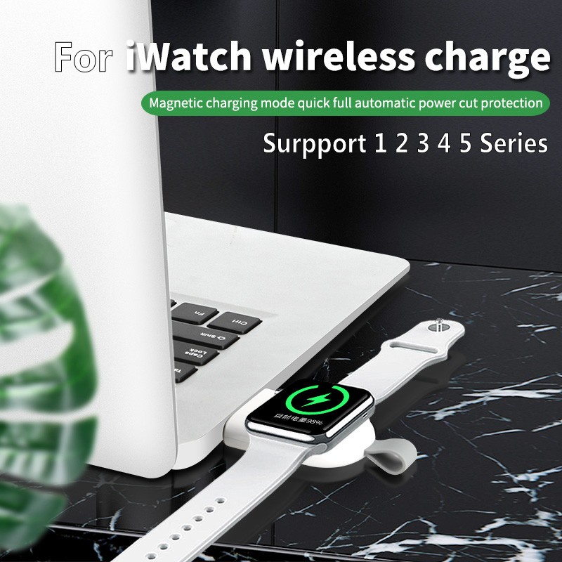 Đế Sạc Không Dây Chuyên Dụng Cho Apple Watch Series 12345