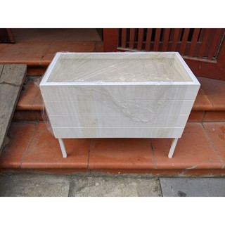 [TẶNG KÈM CHÂN THÉP] CHẬU TRỒNG CÂY COMPOSITE NGOÀI TRỜI