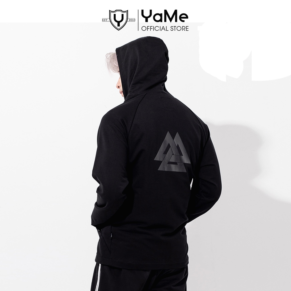 Áo Khoác Nam Nữ Unisex Đẹp Có Nón YaMe Thần Cổ Đại Valknut Ver1 19952