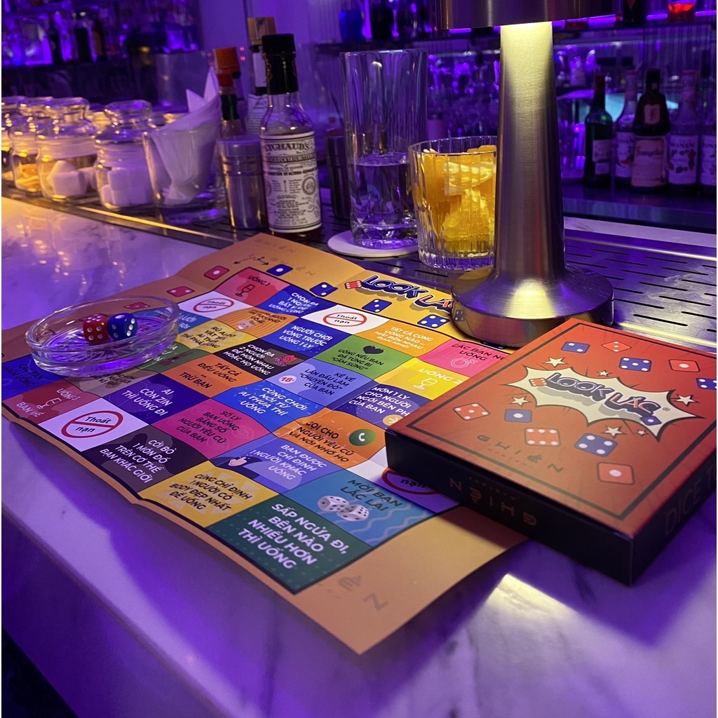 Combo bộ 3 drinking game phá đảo các bữa tiệc &quot;Phê far 1,2 - Look Lắc&quot; gây cười thú vị hottrend 2022 | Ghiền Mystery