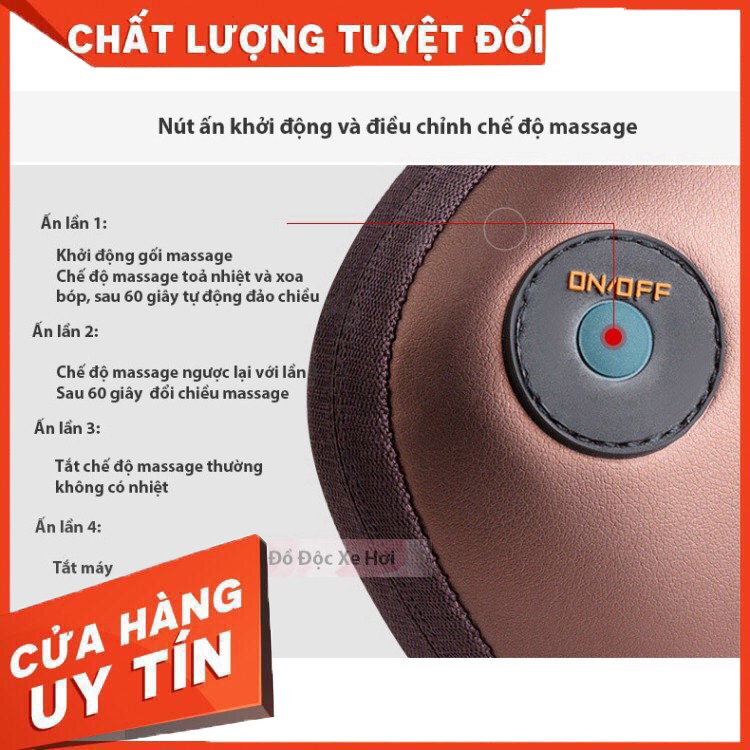 [ SALE 10%] FREESHIP 99K TOÀN QUỐC_Gối Massage Gối Massage 8 Bi . - GIÁ TÔT NHẤT MIỀN NAM