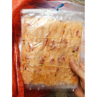 Bánh Tráng Dẻo Tôm Cuộn Hành Phi Chấm Bơ( Tặng kèm bịch bơ)