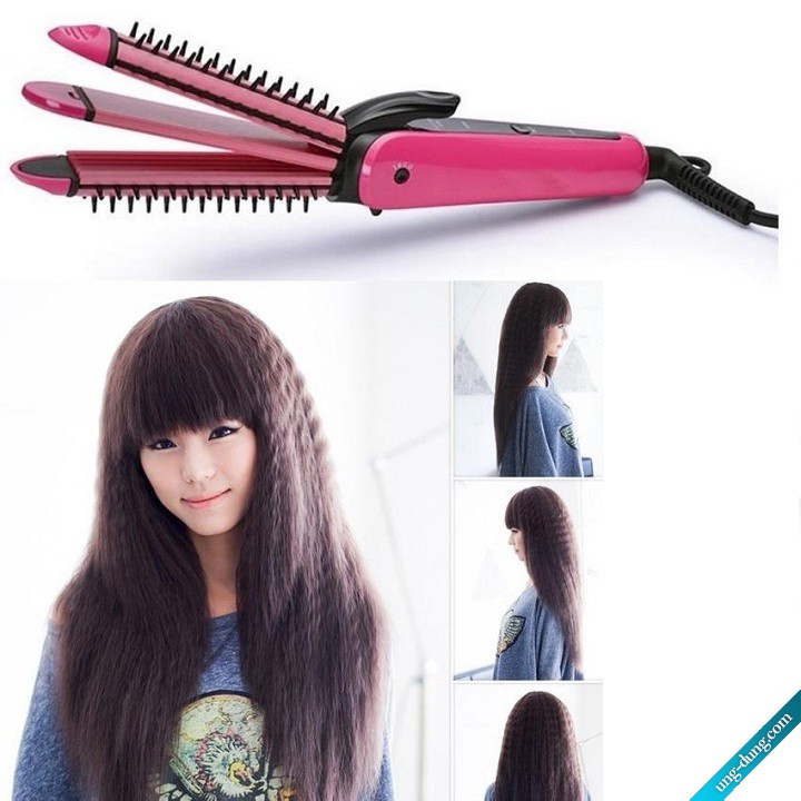 Lược Làm Tóc Nova 8890 Làm tóc 3in1