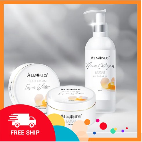 Cao Cấp BỘ BODY TRẮNG DA CAO CẤP TỪ TRỪNG GÀ TRẮNG SÁNG RẠNG NGỜI .. | BigBuy360 - bigbuy360.vn