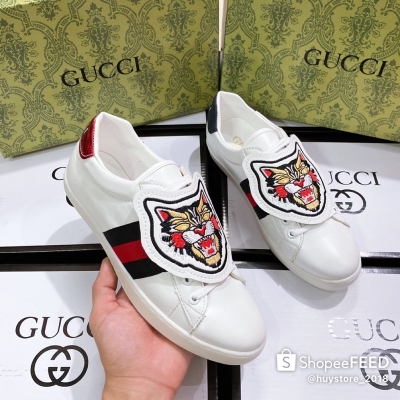 Giày Sneaker Nam Nữ G.C Thêu Mèo full size 35-43