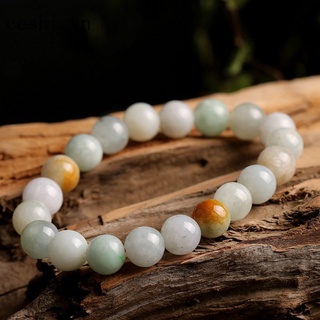 Natural three-color jade bracelet