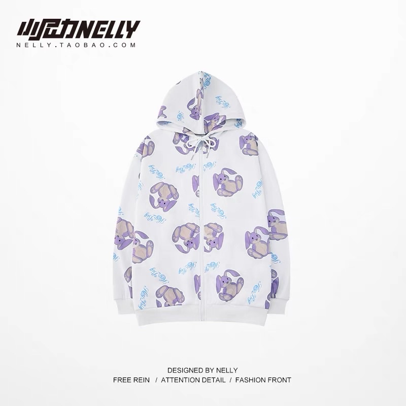Áo khoác nỉ NELLY SALE có mũ