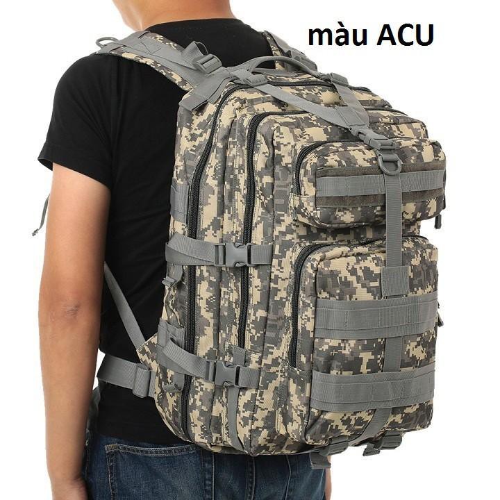 Balo Chiến Thuật 4P - 35L Ba Lô Du Lịch Phượt Cao Cấp Size Lớn