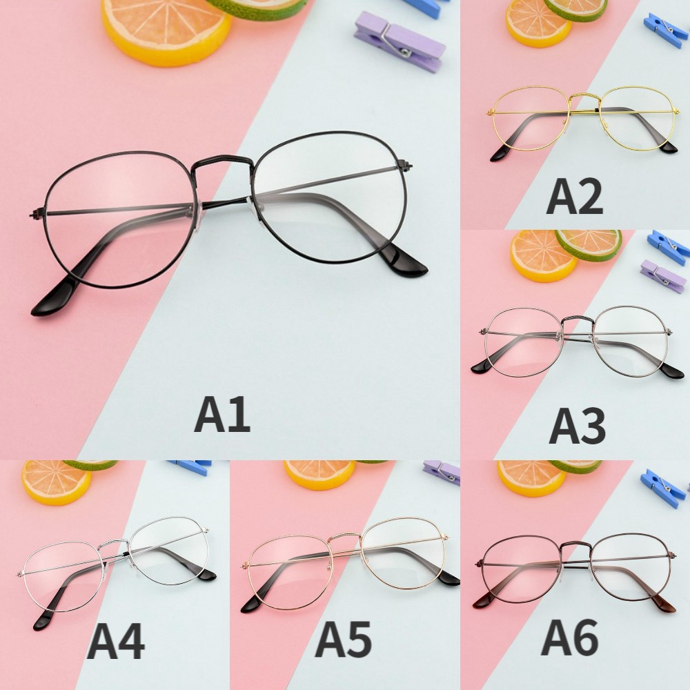 Kính Mát Gọng Kim Loại Chống Bức Xạ Phong Cách Vintage Thời Trang | BigBuy360 - bigbuy360.vn