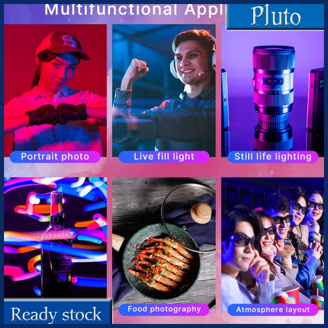 Mới Đèn Led Chụp Ảnh Mini Cầm Tay Ulanzi Vl120 Rgb