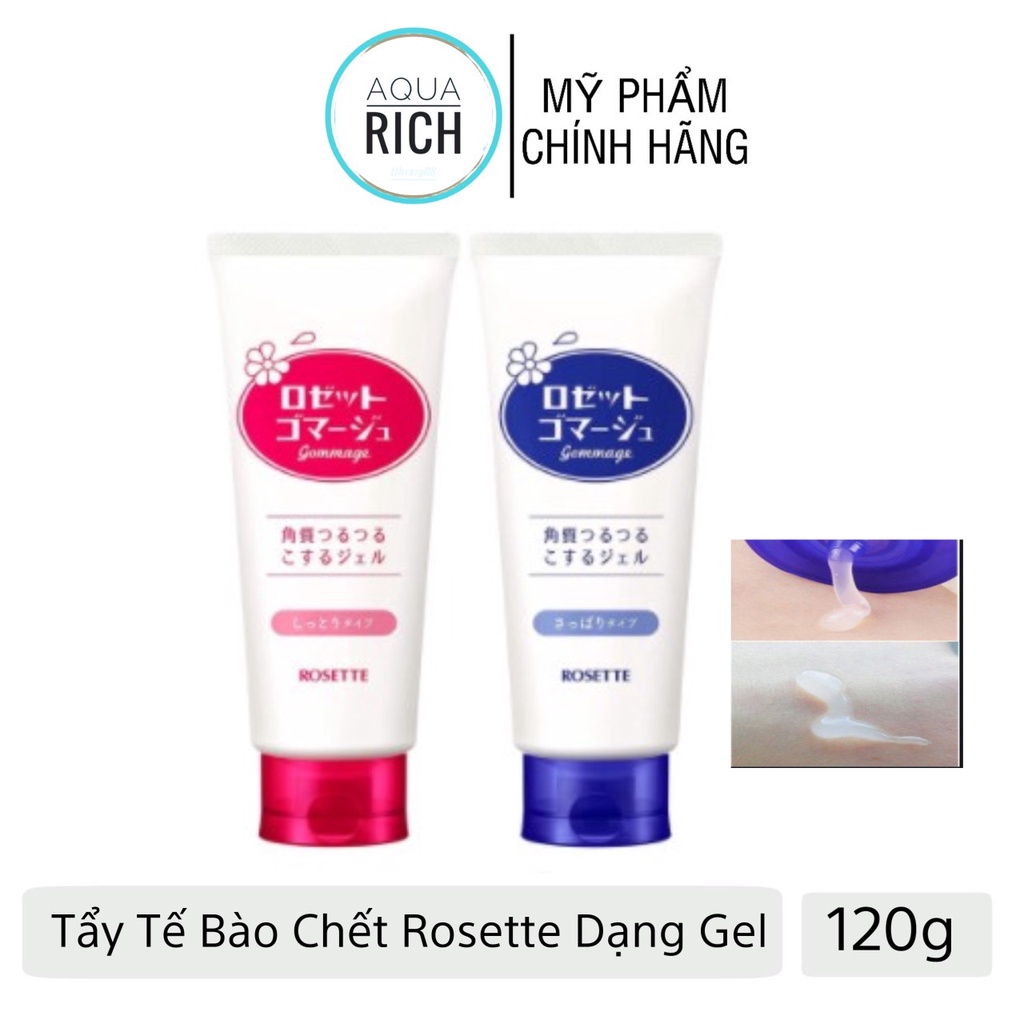 Tẩy Tế Bào Chết Rosette Dạng Gel Dành Cho Da Mặt (số 1 Nhật Bản)