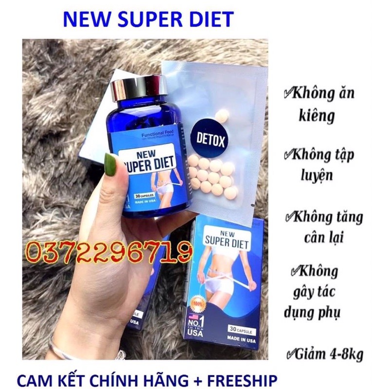 Viên uống giảm cân New Super Diet an toàn chính hãng | BigBuy360 - bigbuy360.vn