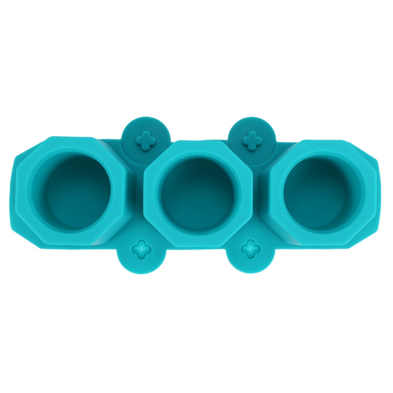 Bộ 3 Khuôn Silicone Làm Chậu Hoa Mini Hình Bát Giác DIY