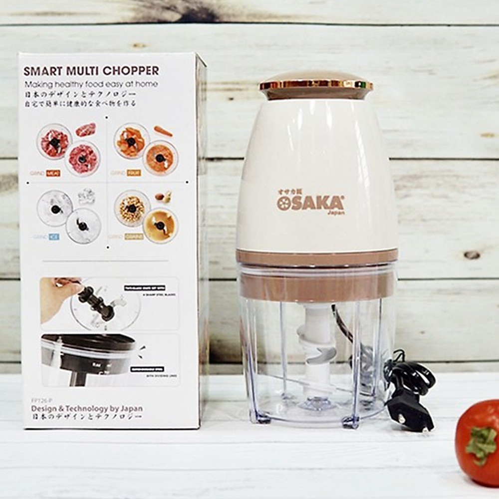 Máy Xay Sinh Tố Đa Năng Osaka Chính Hãng, Xay Trái Cây, Rau Củ Thịt Cá Bảo Hành 12 Tháng - Shop Công Nghệ Số BV
