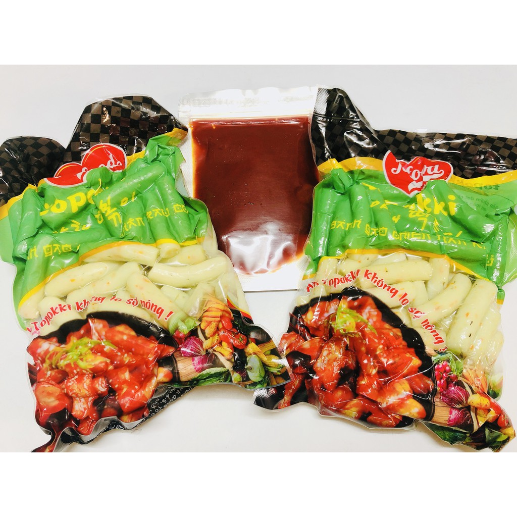 500g bánh gạo rau củ kèm 100g sốt và 100g phô mai Mozazzella
