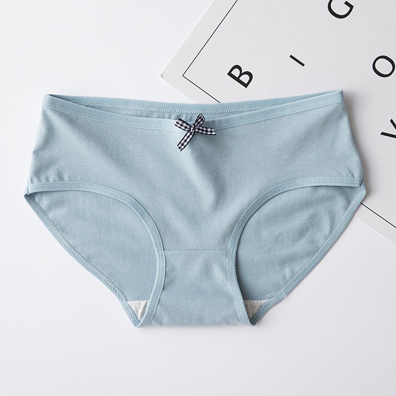 Mẫu lẻ_Quần lót nữ cotton tông màu nhẹ chất mát co dãn thấm hút mồ hôi phù hợp mùa hè NuciFera_QL99