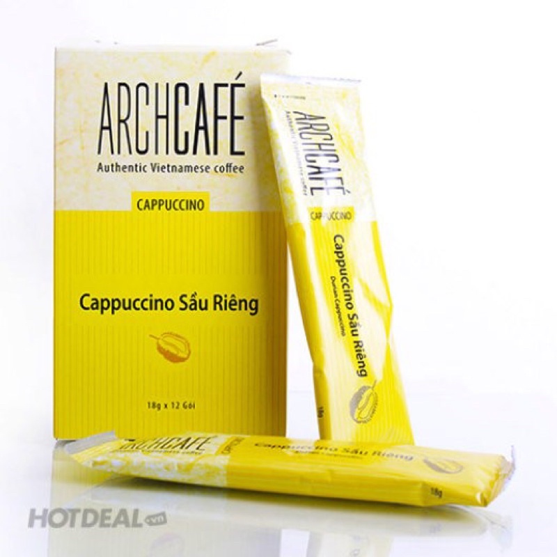 CÀ PHÊ SẦU RIÊNG - CAPUCHINO DURIAN- ARCH CAFE