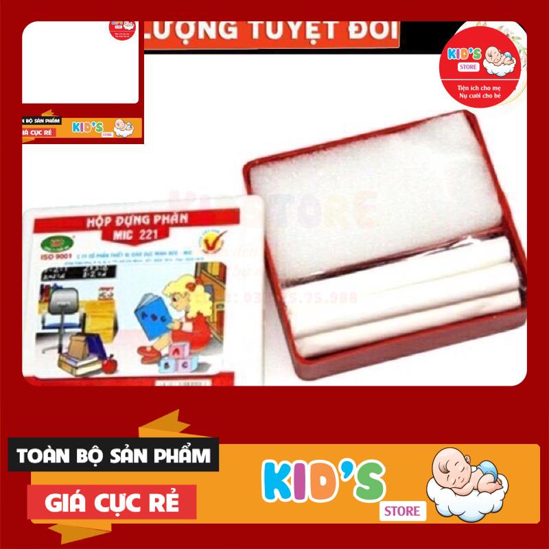 Hộp đựng phấn Mic 221 phấn không bụi dùng cho giáo viên và học sinh
