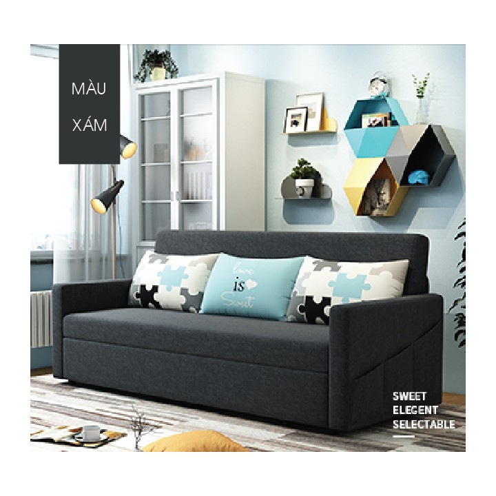 Giường Sofa Thông Minh, Giường Đa Năng Kiêm Ghế Sofa Phòng Khách, Sang Trọng - Tiện Lợi, Giường Ghế Hiện Đại