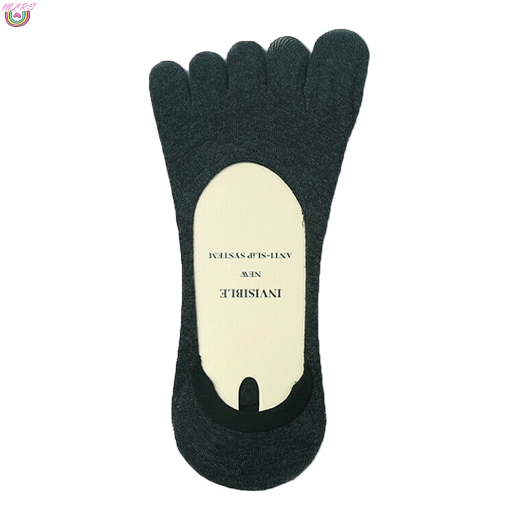 Đôi tất xỏ ngón cotton co giãn chống trượt cho nam