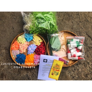 SET LÀM CHẬU HOA CẨM TÚ CẦU NHƯ HÌNH !