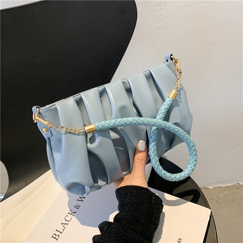 Thời Trang Túi Xách Đeo Vai Hình Vuông Cỡ Nhỏ Thiết Kế Xinh Xắn Cho Nữ