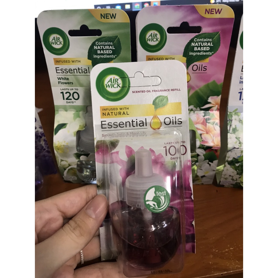 Tinh dầu Air wick chiết xuất thiên nhiên, lưu hương thơm lâu, nội địa Châu Âu, Eumarket.