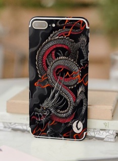 Skin Dán Iphone Rồng Đỏ