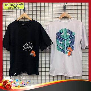 [ FREE SHIP] ÁO THUN FORM RỘNG UNISEX SWE LEGO - Chất thun cotton 100% co giãn 4 chiều ( co video review sản phẩm )