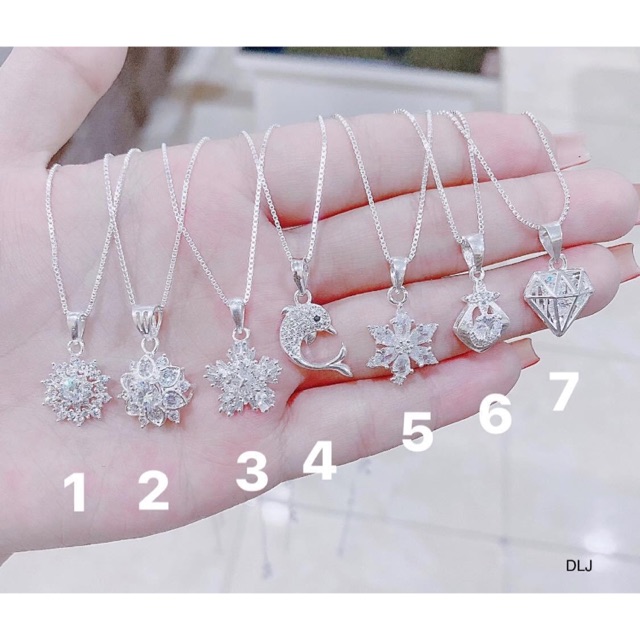 Dây chuyền bạc đẹp