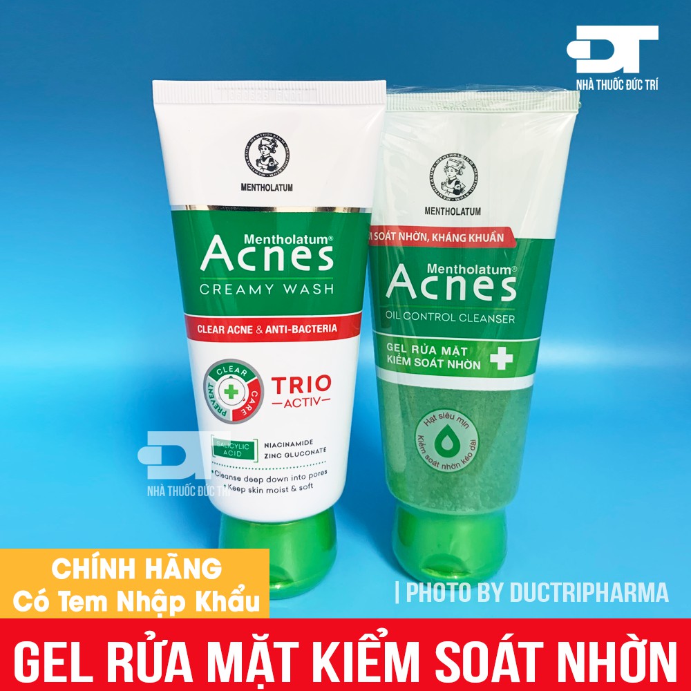 Gel rửa mặt kiểm soát nhờn Acnes Oil Control Cleanser 100g