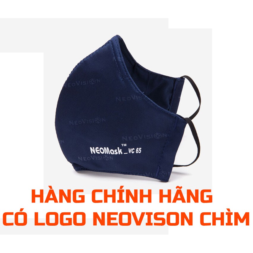 Khẩu trang NeoMask VC65 than hoạt tính, lọc bụi mịn khói xe, vải mịn không sờn, dễ đeo giặt và tái sử dụng nhiều lần | BigBuy360 - bigbuy360.vn