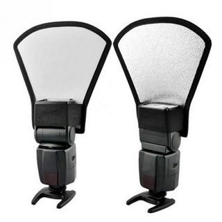 Camera Flash Diffuser Softbox Sier and White Flash Light Reflector for Reflector Photography Studio Accessories