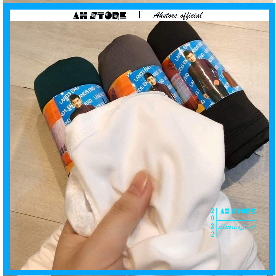 Áo thun giữ nhiệt nam dài tay cổ cao 5 phân, áo giữ nhiệt nam giữ ấm lót chất nỉ dày dặn - AHSTORE
