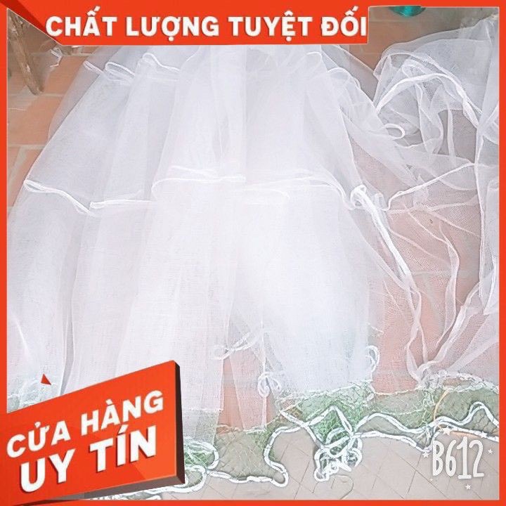 Lưới Vét Cá Tôm Cao 2m dài 20m 30m Hàng Chất Lượng Cao Gia Công ( TẶNG VỢT VỚT CÁ GIÁ CÔNG ) LƯỚI QUÉT AO LƯỚI