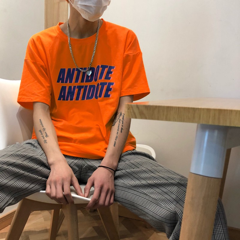 Áo thun tay lỡ unisex Yinxx, áo phông form rộng ATL908