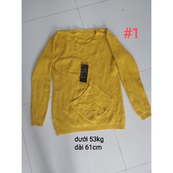 Bộ sưu tập áo len dài tay hàng thanh lý