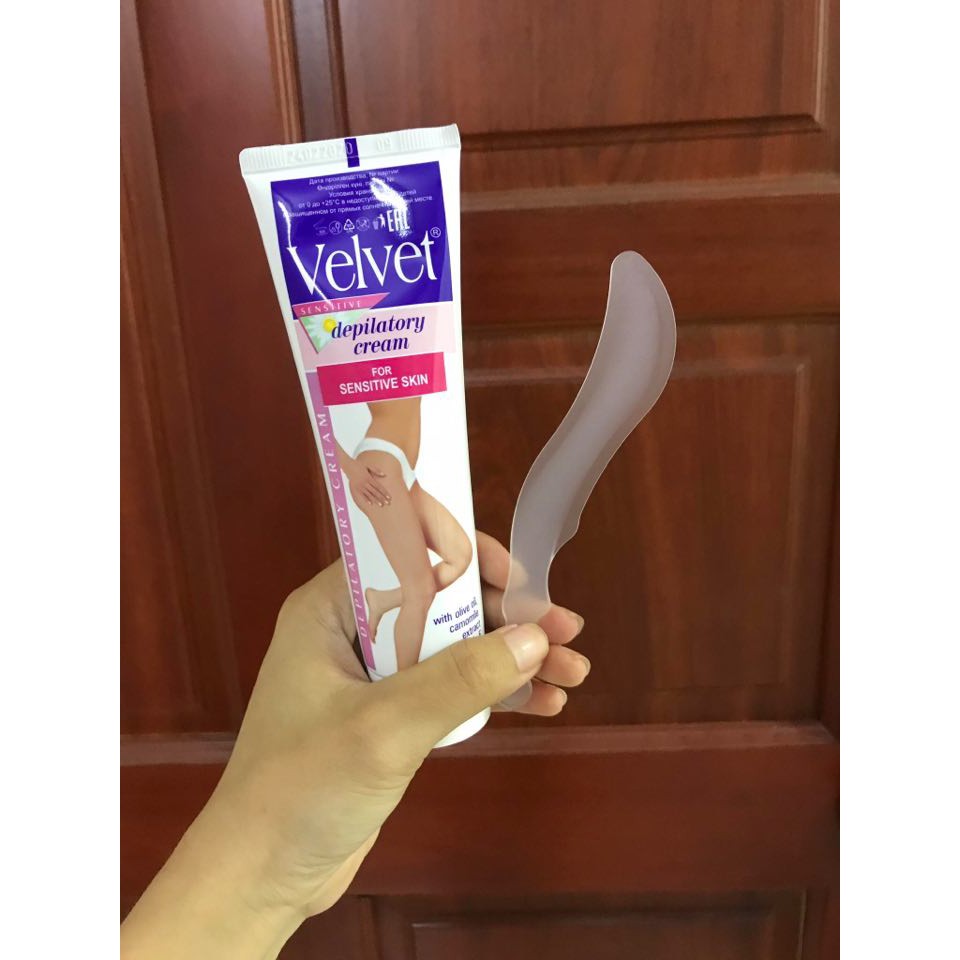 Kem tẩy lông VELVET của Nga 100ml, tẩy lông không đau, không mùi hôi, không ngứa | BigBuy360 - bigbuy360.vn