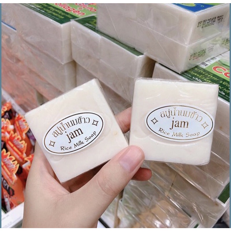 lố 12bánh xà phòng cám gạo thailand
