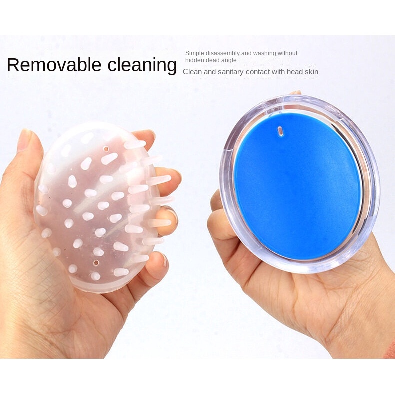 Lược Mát Xa Đầu Bằng Silicone Đặc Biệt