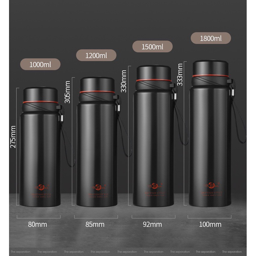 Bình giữ nhiệt inox 304 màn hình led hiển thị nhiệt độ cao cấp [ hàng công ty bảo hành 1 đổi 1 ]