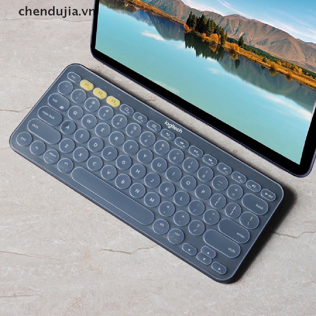 Vỏ bọc bàn phím không dây bằng silicon mềm nhiều màu cho Logitech K380