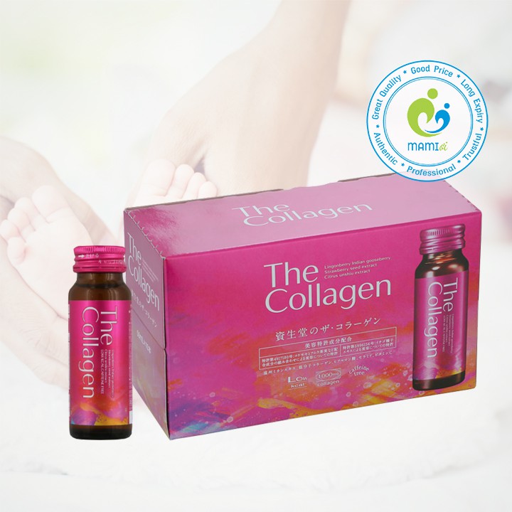 Collagen nước (50ml) giúp đẹp da cho người từ 18 tuổi The Collagen Shiseido, Nhật Bản
