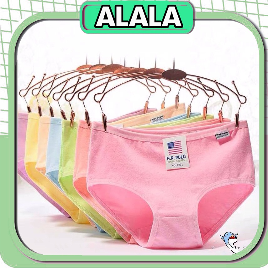 Quần Lót Nữ Cotton Trơn Quần Chíp Nữ Siêu Xinh ALALA 1678