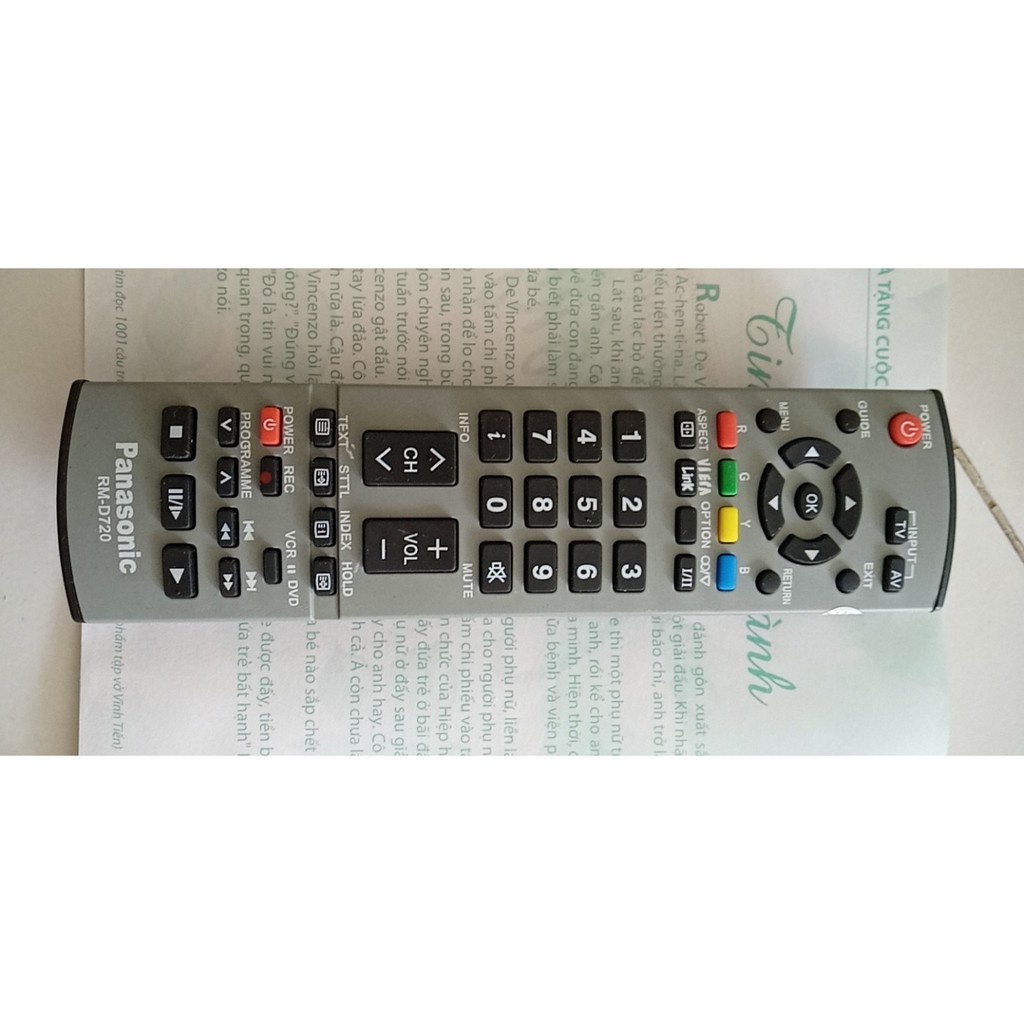 REMOTE ĐIỀU KHIỂN TIVI PANASONIC RM-D720