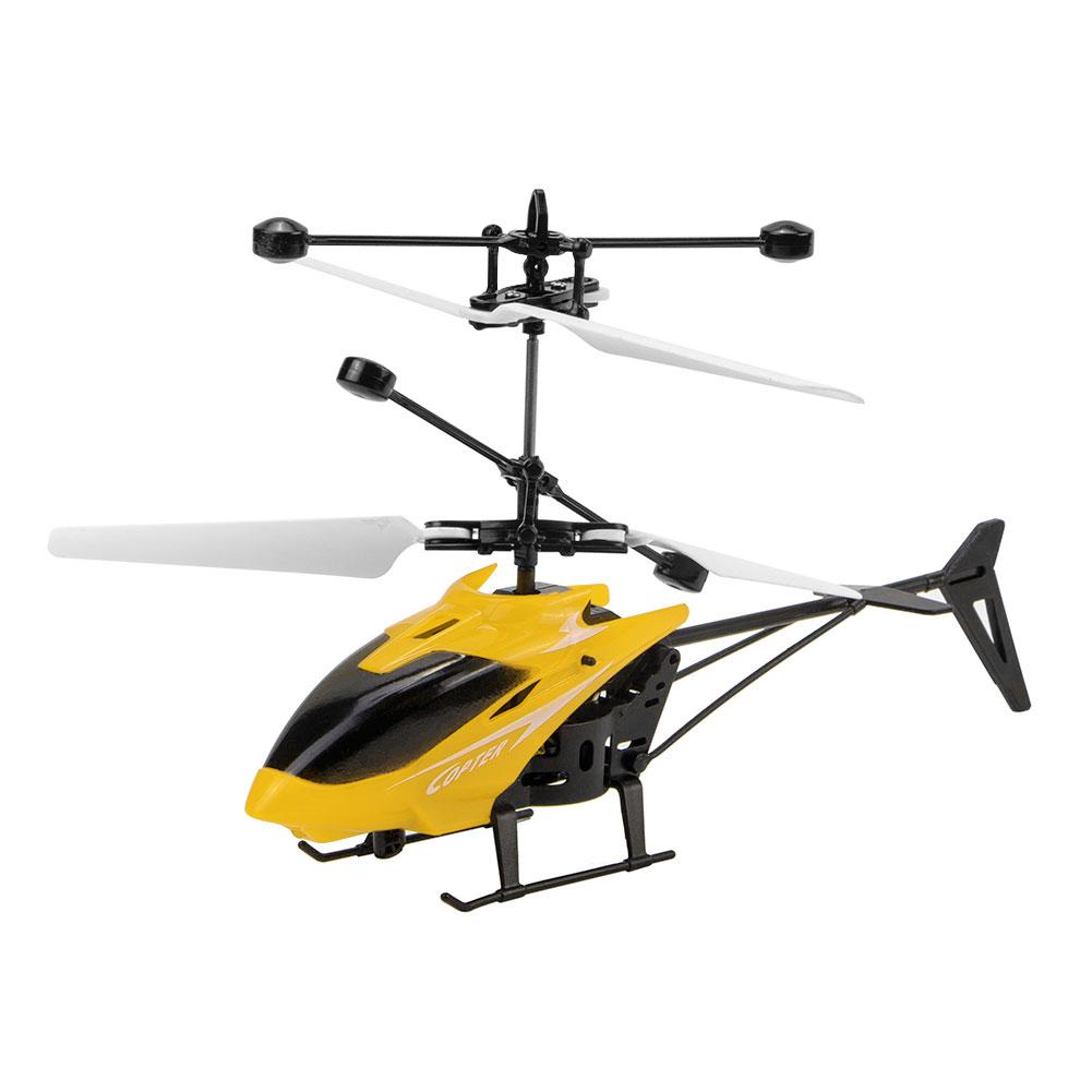 Máy bay trực thăng cảm ứng từ xa Mini RC Cảm ứng hồng ngoại 2CH Máy bay trực thăng con quay RC Drone đồ chơi