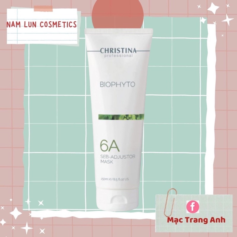Mặt nạ sáng da Christina 6A SEB-ADJUSTOR BIOPHYTO 50ml