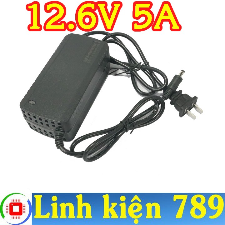 Sạc ắc quy 12V Pin Lithium 3S 3.7V 12.6V 5A tự ngắt khi đầy - Linh kiện 789